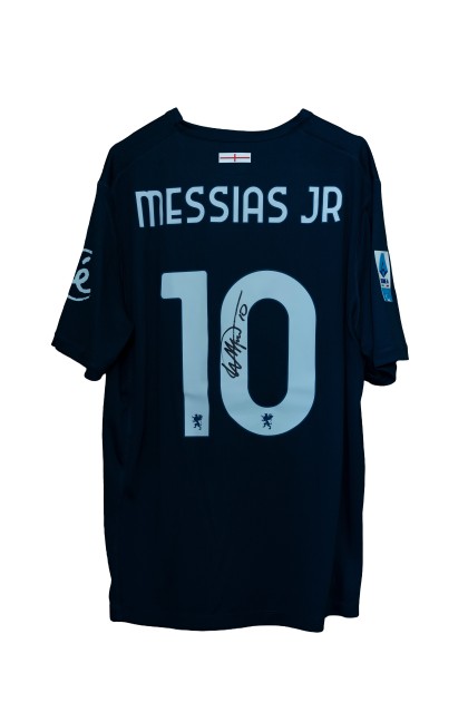 Junior Messias' Genoa CFC Official Shirt, 2025/26 - Signed