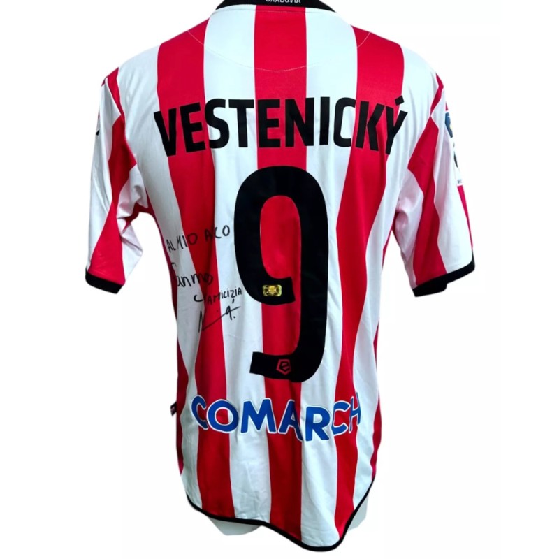 Vestenicky's Cracovia Signed Match-Issued Shirt, 2016/17