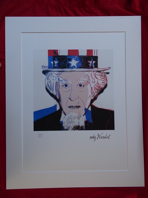 Andy Warhol "Uncle Sam"