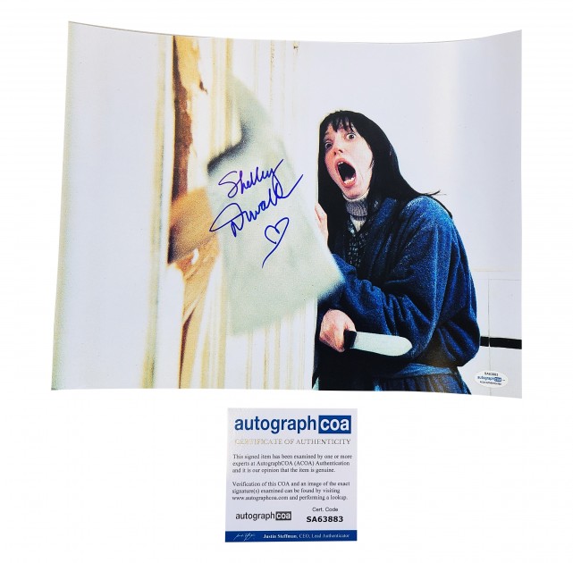 The Shining Photo Signed by Shelley Duvall