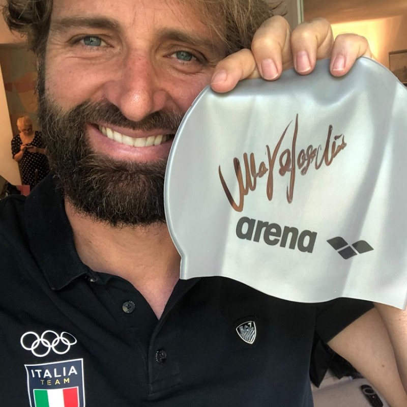 Spend a Day Training with Massimiliano Rosolino + Signed Swimming Cap