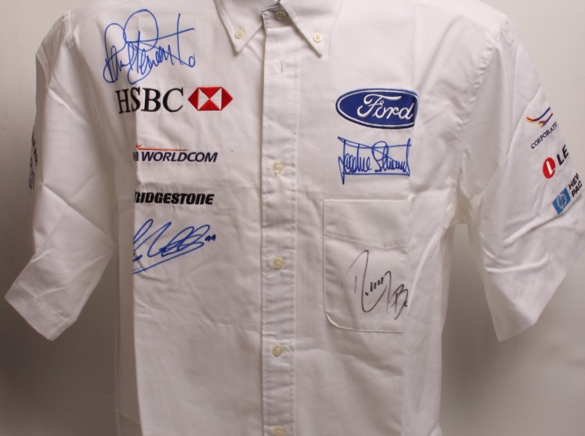 Signed Stewart Grand Prix Team Shirt