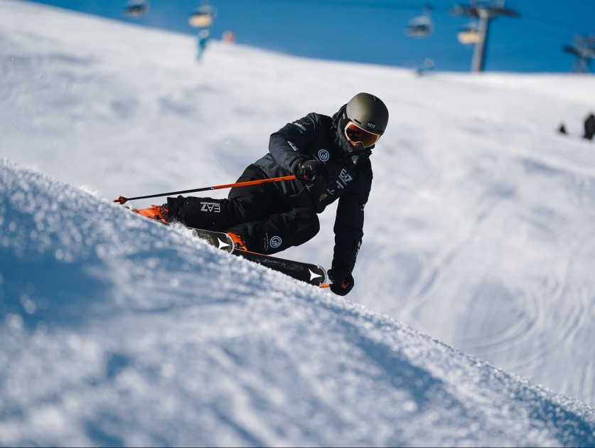 Ski safari per due persone a St. Moritz con Giorgio Rocca Ski Academy