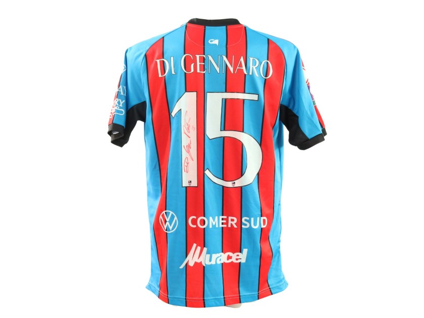 Di Gennaro's Catania vs Foggia Signed Unwashed Shirt, 2025