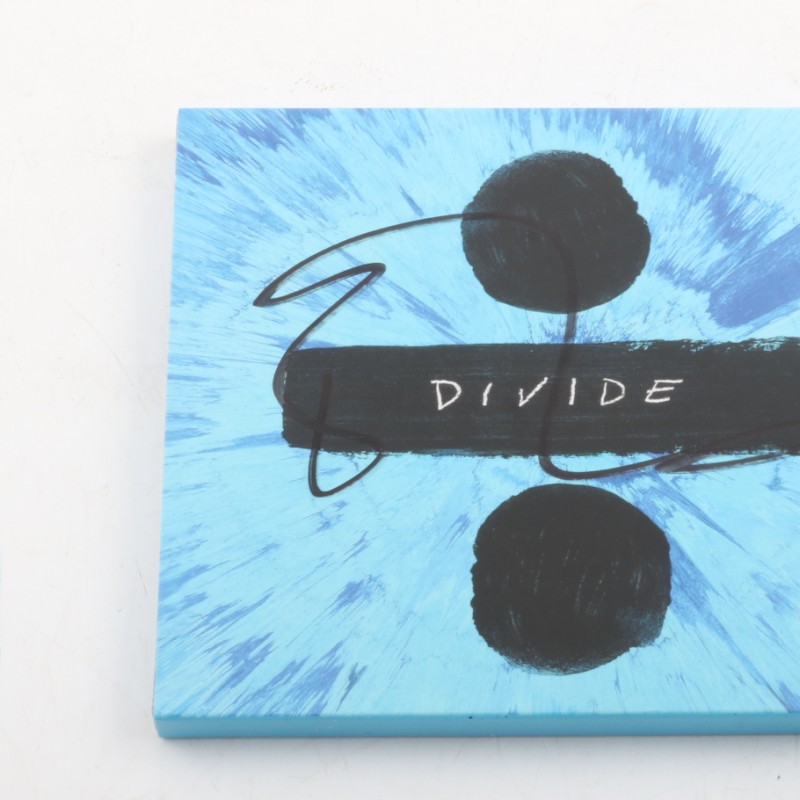 Album "Divide" signed by Ed Sheeran