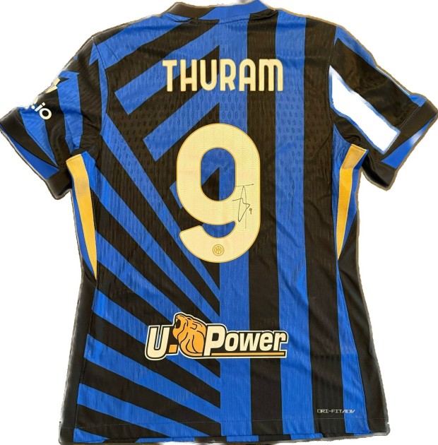 Thuram Inter Official Signed Shirt, 2024/25 