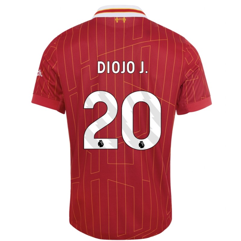 Collezione "Futuremakers x Liverpool FC" di Diogo Jota - Maglia indossata durante la partita