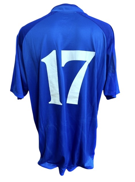 Moldavia vs Italy Match-Worn Shirt, FIFA World Cup Qualifiers 2006