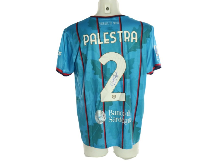 Palestra's Signed Issued Shirt, Torino vs Cagliari 2026