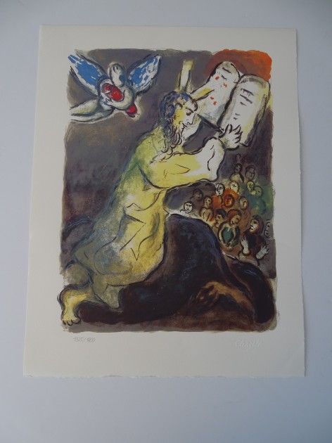 "The Story of Exodus" by Marc Chagall 