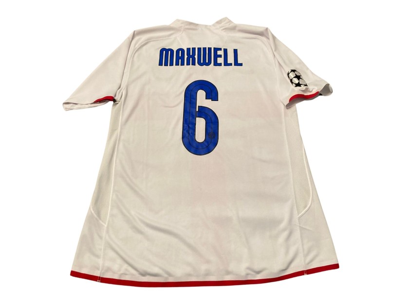 Maxwell's Inter Match-Issued Shirt, UCL 2007/08