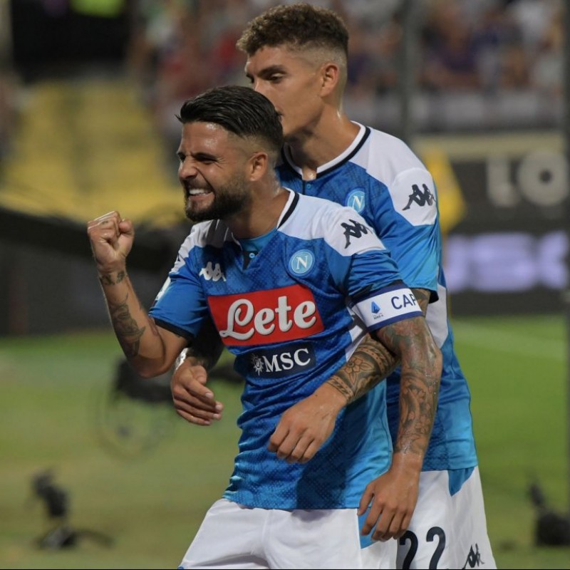 Insigne's Official Napoli Shirt - Signed by the Squad