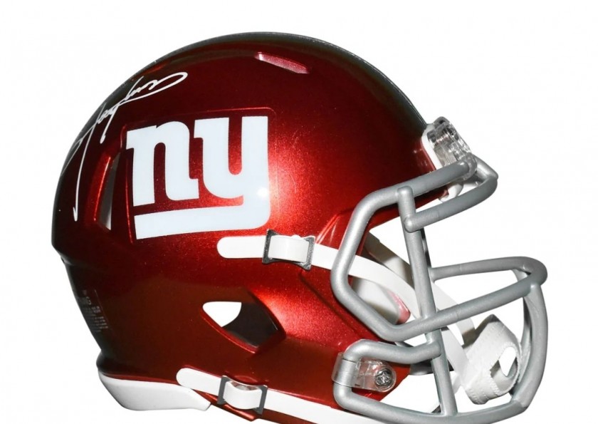 ny giants helmets over the years