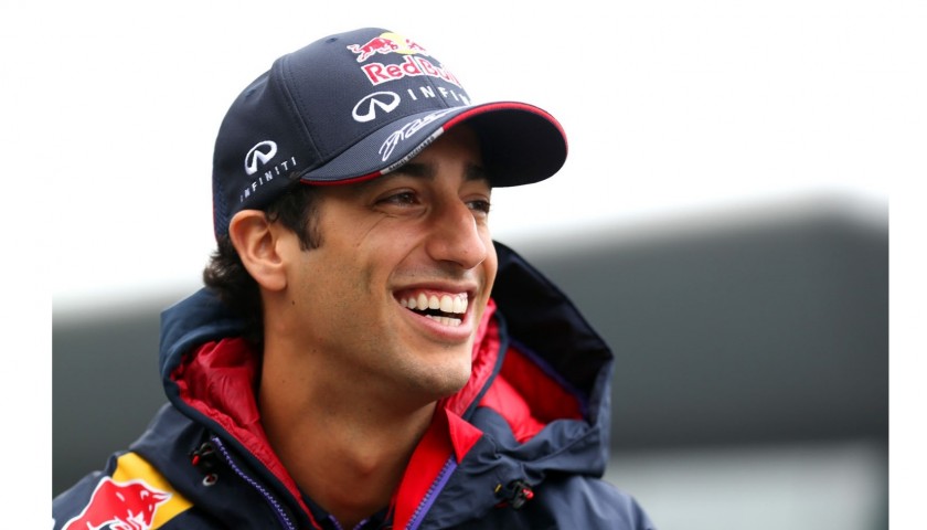 Red Bull Team-Issued Cap Signed by Daniel Ricciardo 