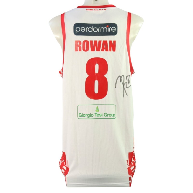 Rowan's Signed Unwashed Kit, Vanoli Basket Cremona vs Estra Pistoia 2024