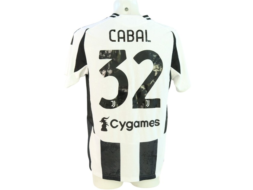 Cabal's Juventus Match-Issued Shirt 2024/25