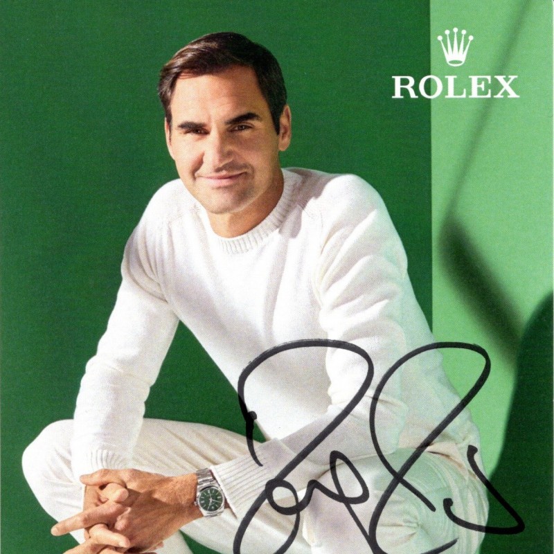 Roger Federer Official Signed Shirt 