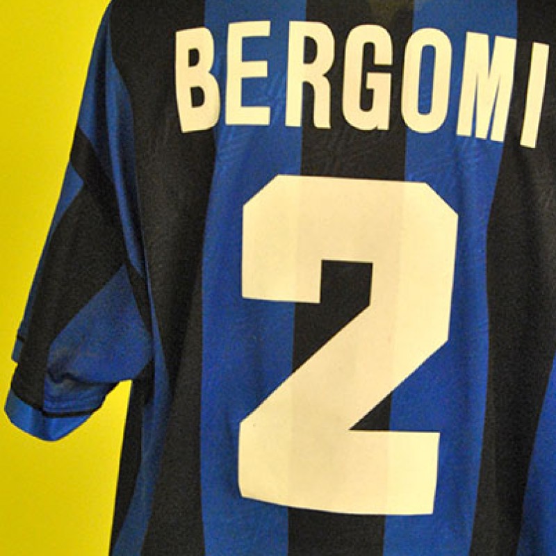 Inter worn shirt by Giuseppe Bergomi, Serie A 1995/1996