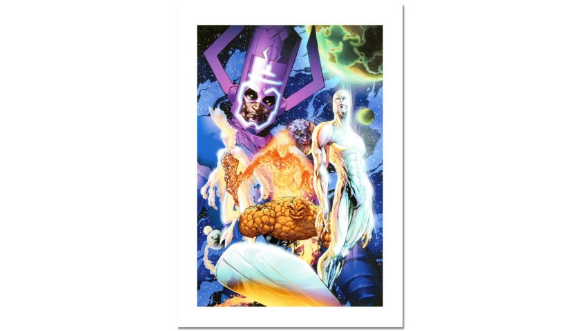 "Fantastic Four #545" Numbered Limited Edition Canvas 