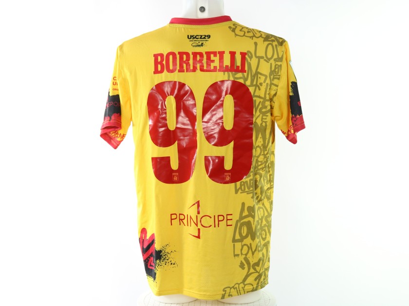 Borrelli's Catanzaro vs Brescia Match-Issued Shirt, 2024 - Limited Edition