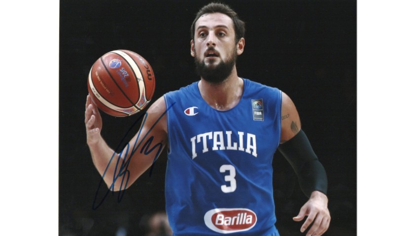 Marco Belinelli Signed Photograph