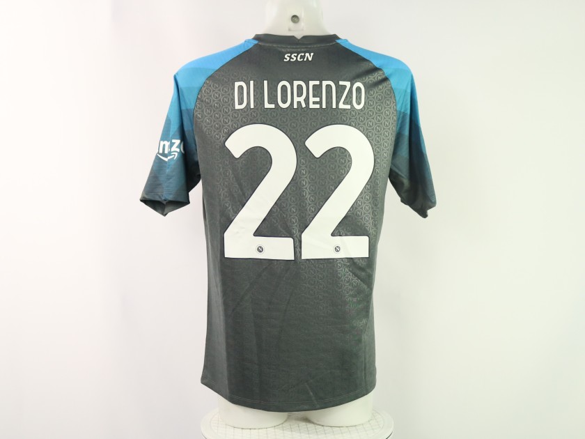 Di Lorenzo's Naples Match-Worn Shirt, UCL 2022/23