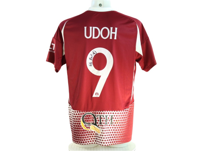 Udoh's Trapani vs Cavese Signed Unwashed Kit, 2024