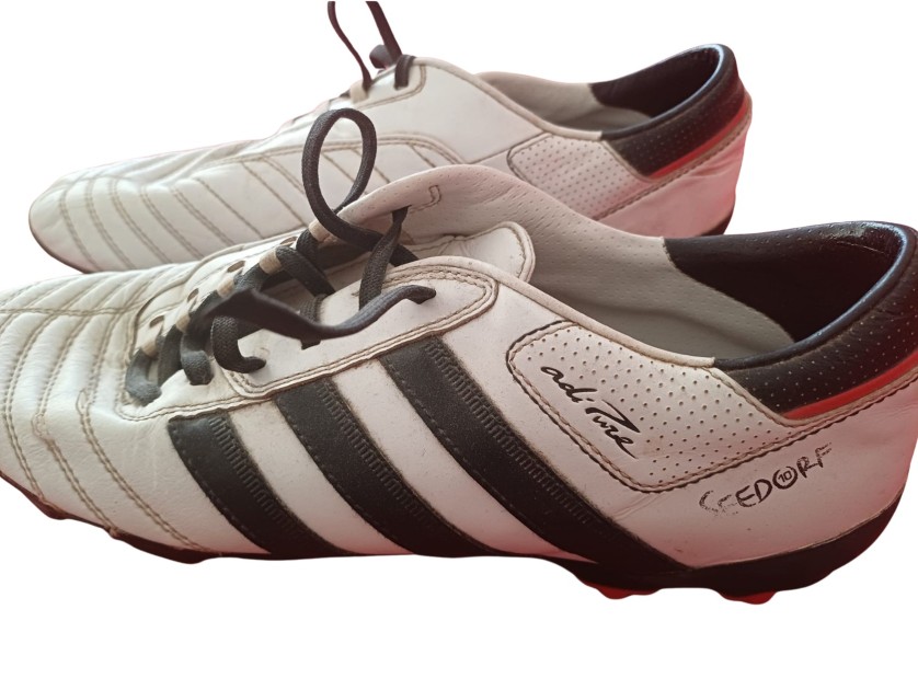 Clarence Seedorf's Unwashed Adidas Shoes, 2010/11