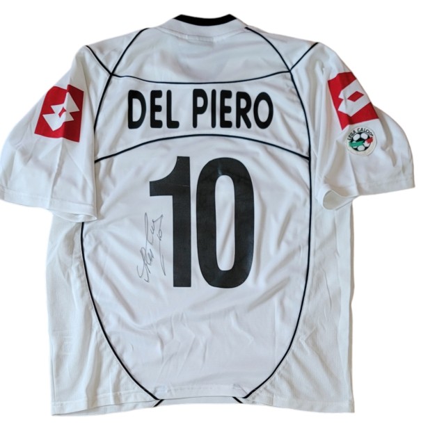 Maglia gara Del Piero, Empoli vs Juventus 2002 - Autografata
