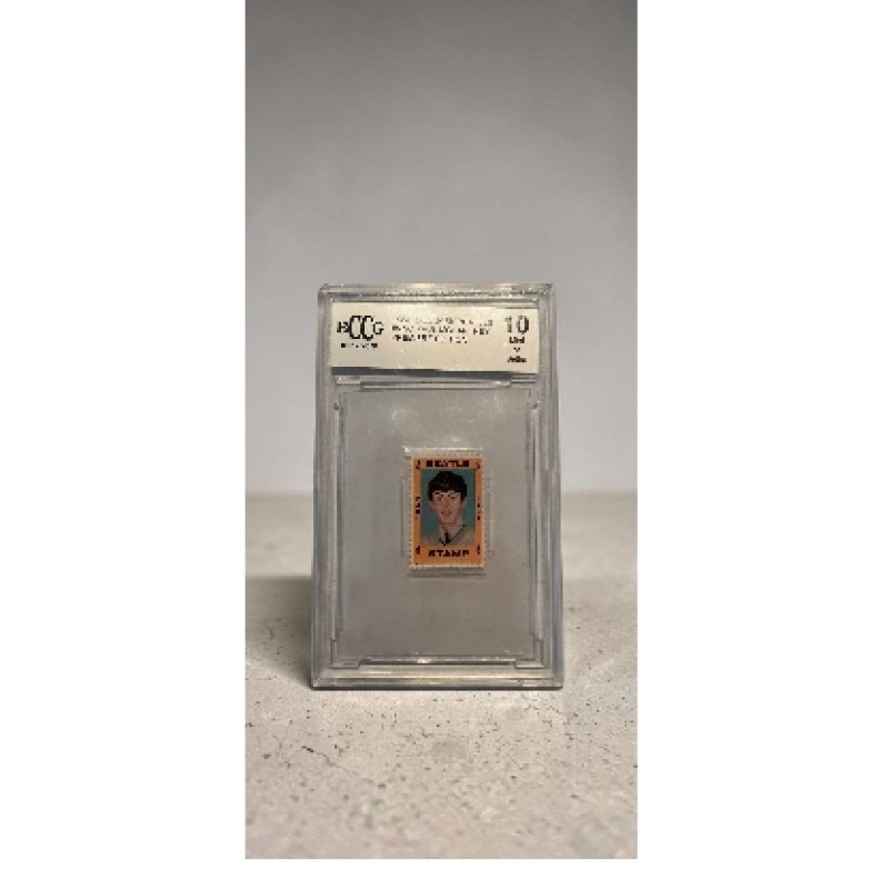 Paul McCartney The Beatles Beckett 10 1964 Hallmark Stamp
