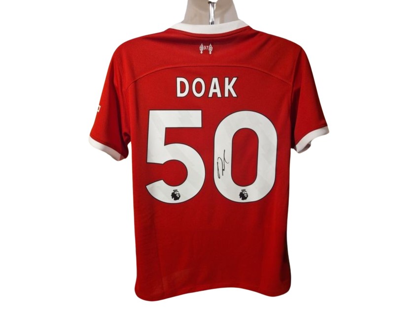 Ben Doak's Liverpool 2023/24 Signed Replica Shirt