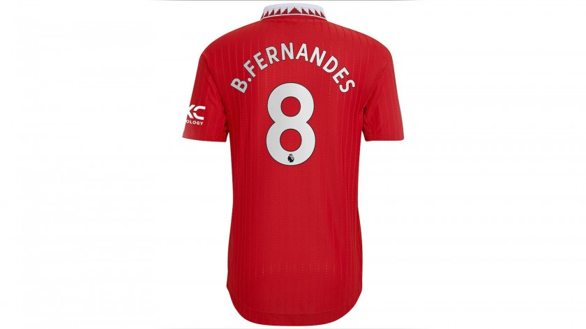 Bruno Fernandes' Manchester United 2022/23 Shirt, Signed With ...