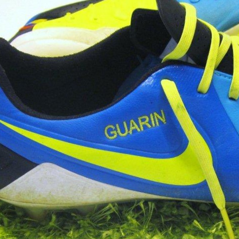 Match worn boots by Guarin, Inter, Serie A 2013/2014