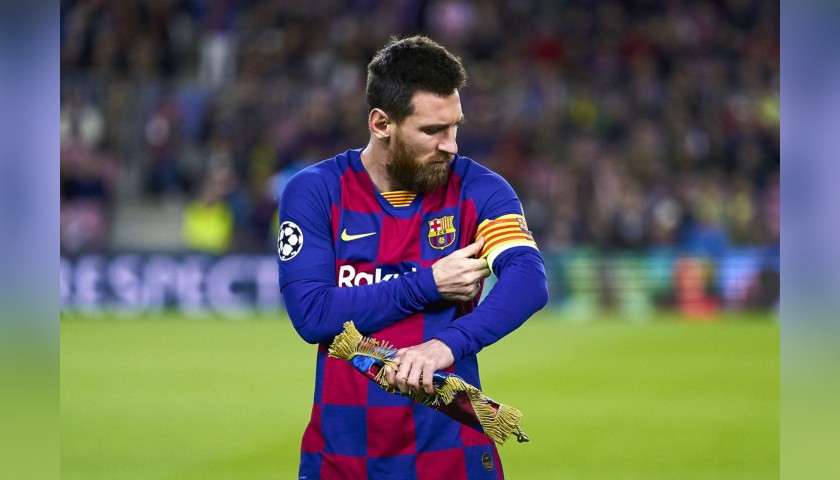 Messi's Match-Issued Barcelona Shirt, UCL 2019/20