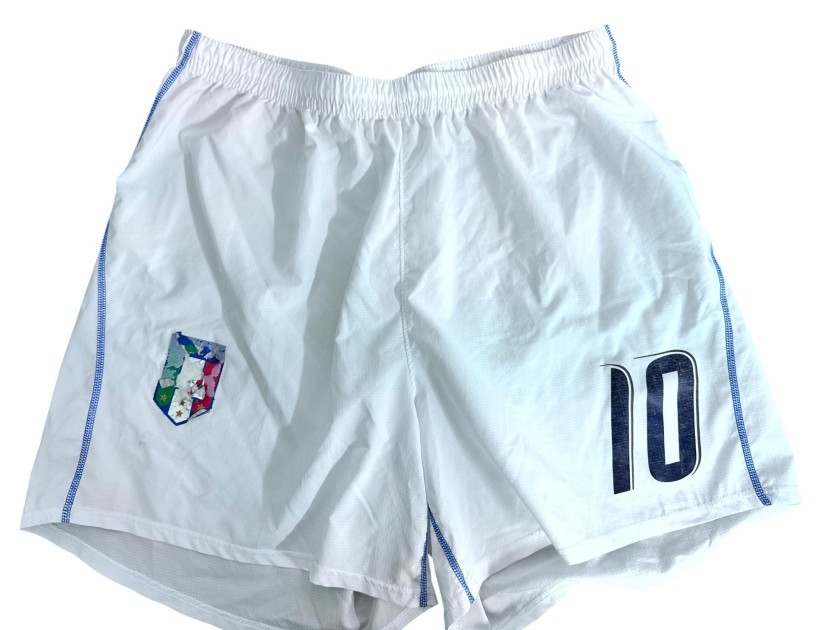 De Rossi's Italy Match-Worn Shorts