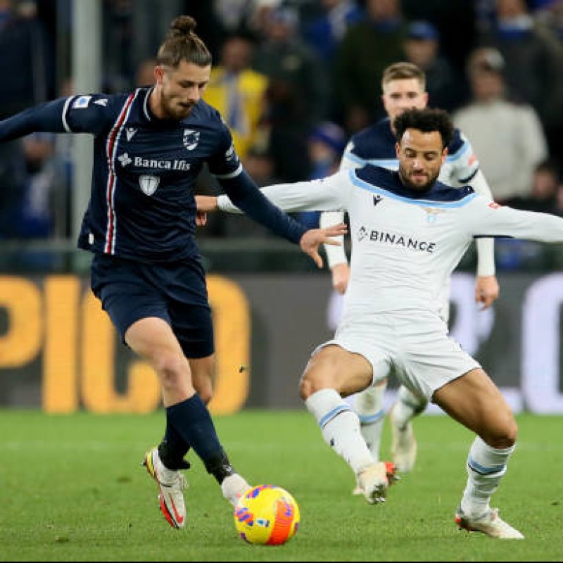 Dragusin's Worn and Unwashed Kit, Sampdoria-Lazio 2021
