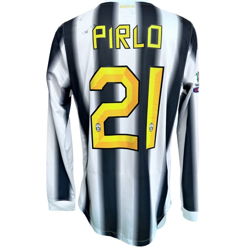 Pirlo's Match-Issued Shirt, Juventus vs AC Milan, TIM Cup 2012