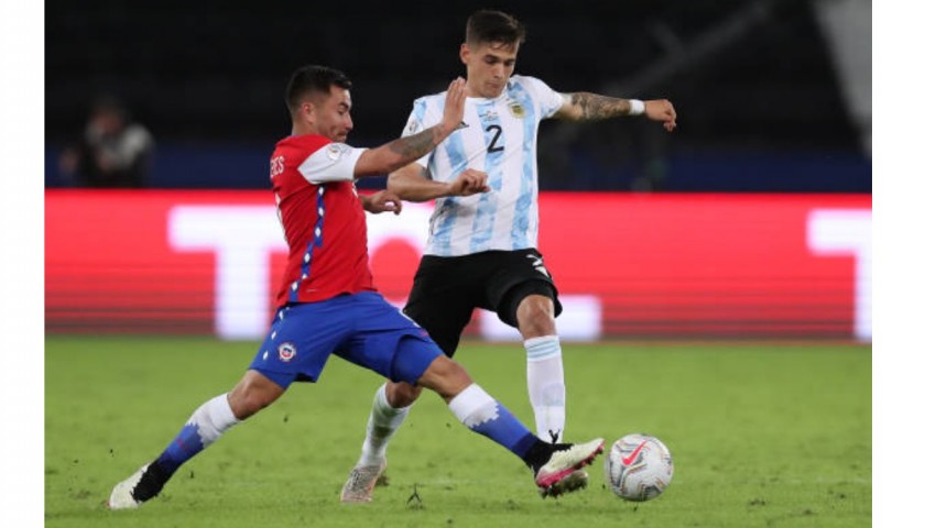 Messi's Match-Issued Shirt, Argentina vs Peru 2021 - CharityStars