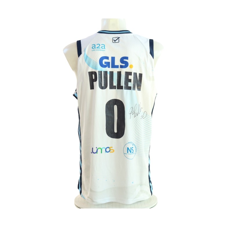 Pullen's Napoli Basket vs Virtus Bologna Signed Unwashed Set, 2025