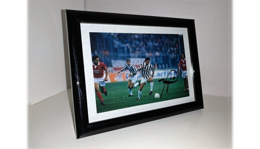 Roberto Baggio Signed Photograph