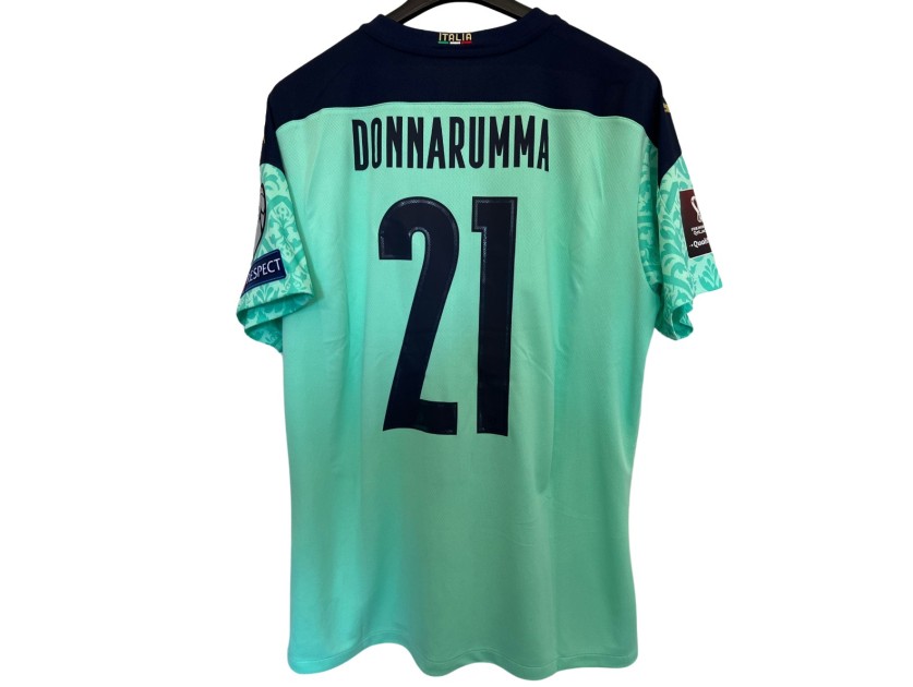 Donnarumma's Match Shirt, Italy vs Lituania 2021