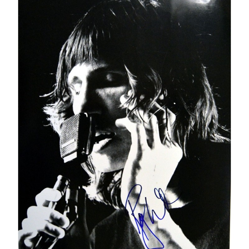 Roger Waters of Pink Floyd Signed Live Vintage Photo