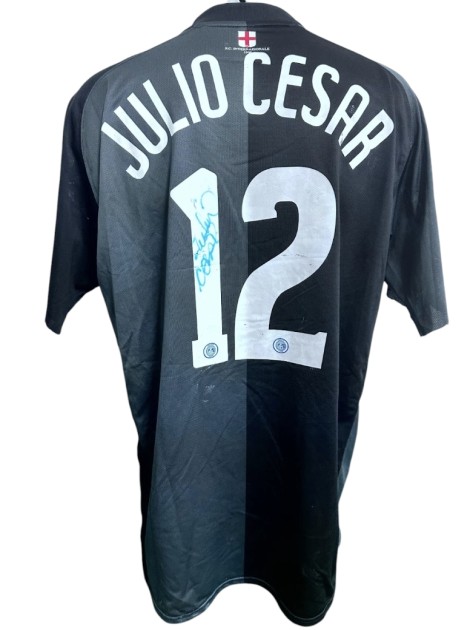Maglia Indossata Julio Cesar Inter, 2006/07 - Autografata