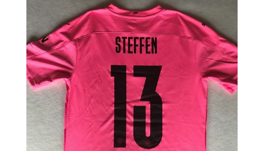 Steffen’s Man City Match-Issued Signed Shirt