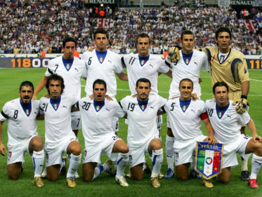 Del Piero's Italy Match-Issued Shirt, 2006