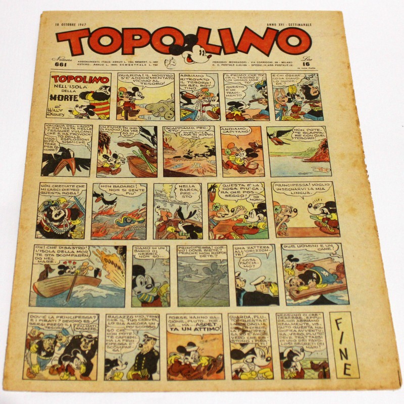 Topolino (Mickey Mouse), 1947 - Issue 661