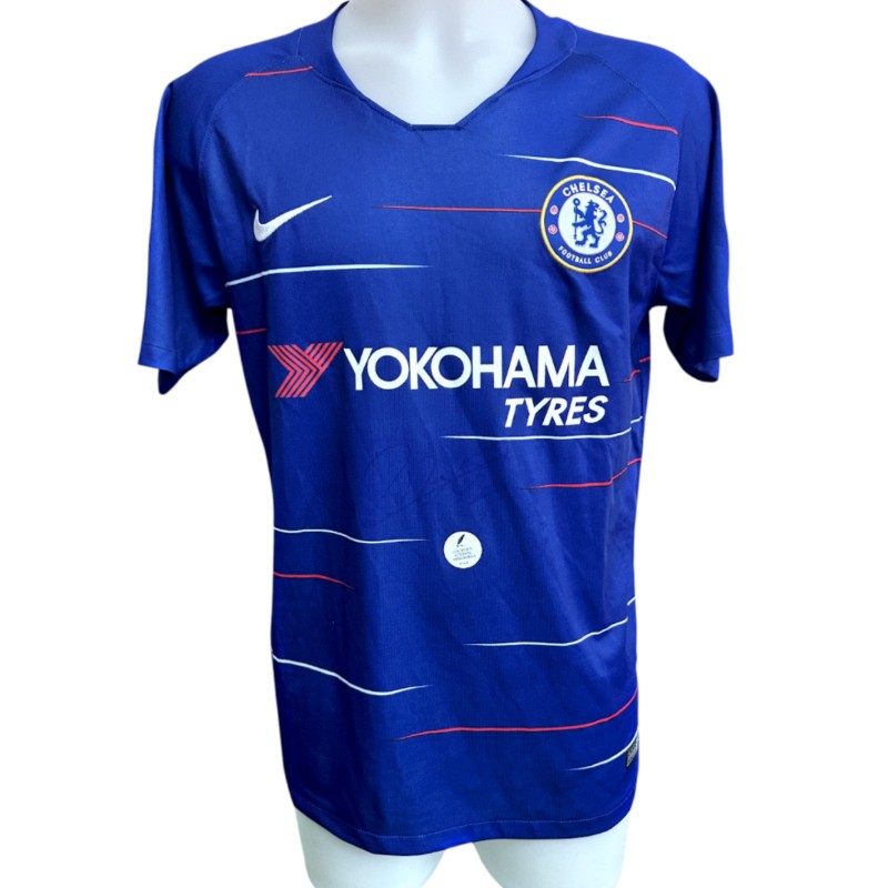 Chelsea Replica Shirt, 2018/19 - Signed by Pedro Neto