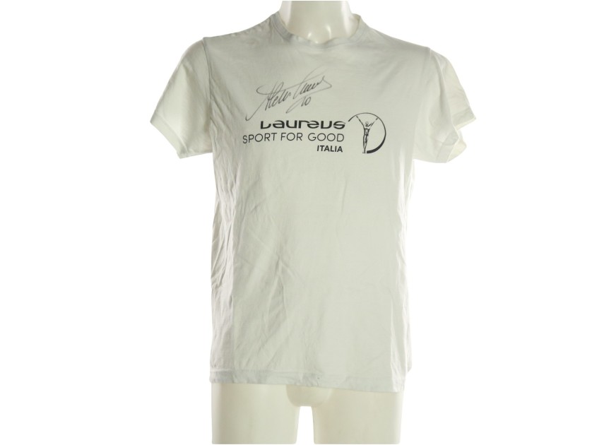 Laureus Foundation Shirt - Signed by Alex Del Piero