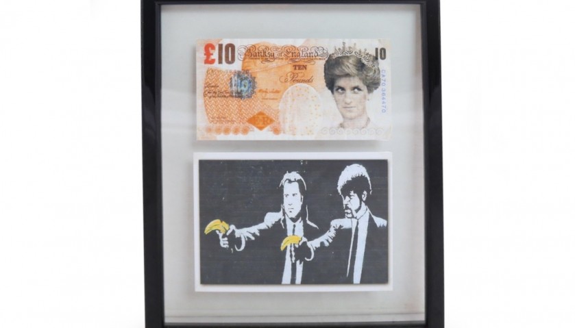 Original Banksy Di-Faced Tenner 