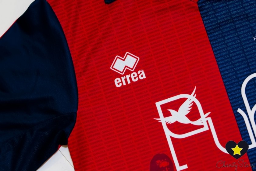 Maglia indossata da Ruotolo per il Derby Genoa - Samp Slancio di Vita 2013